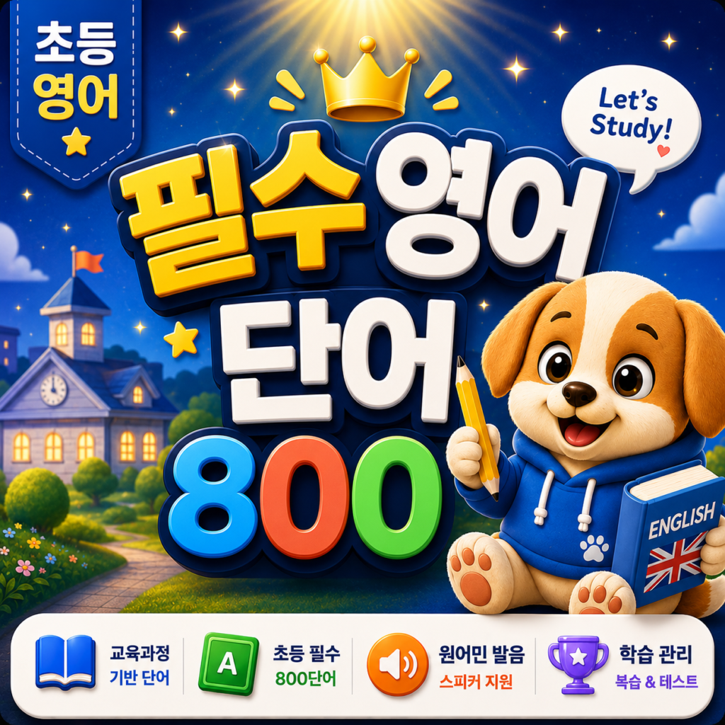 초등 필수영어 단어 800