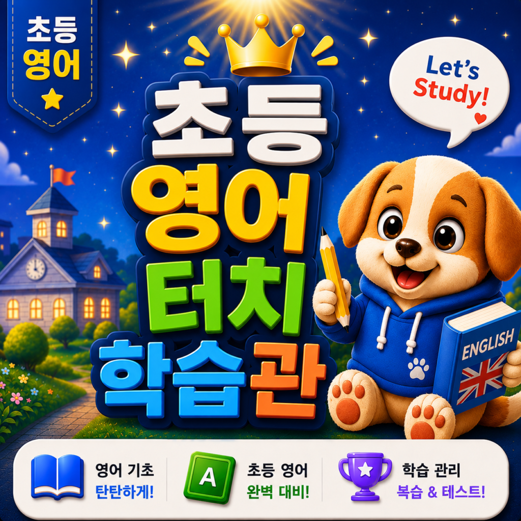 초등 영어 터치 학습관